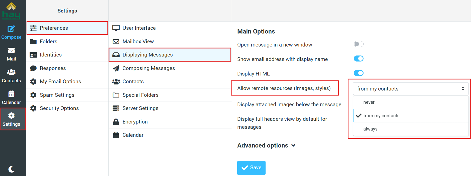 allow images